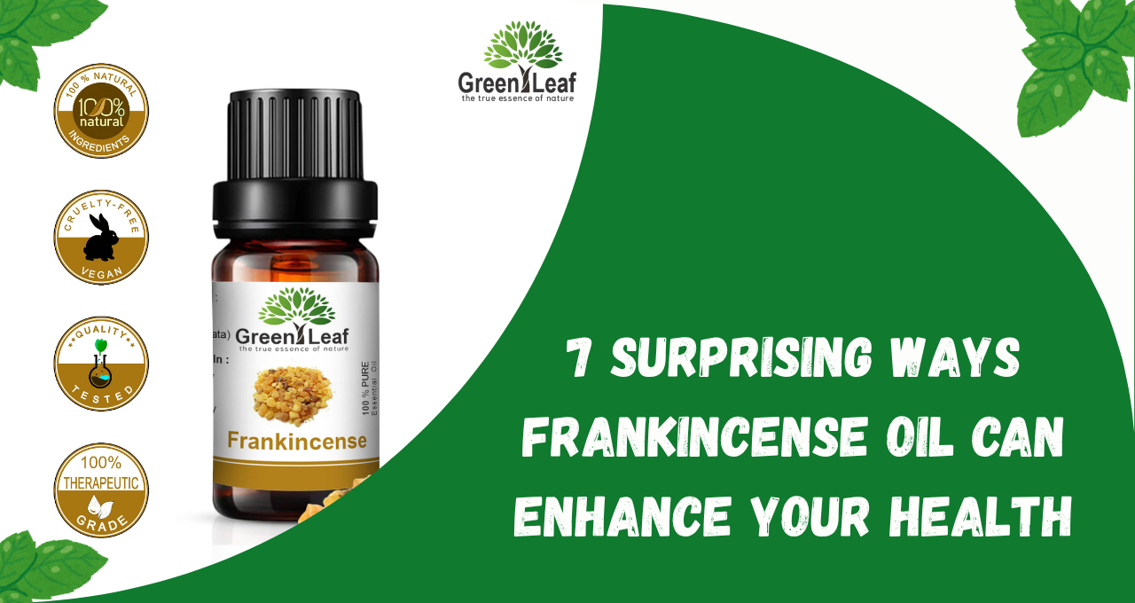  7 Surprising Ways Frankincense Oil Can Enhance Your Health